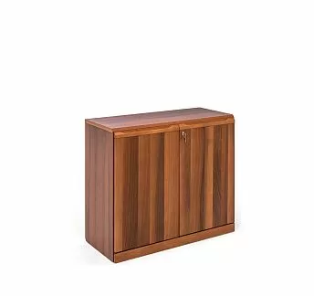 ЕУР/КУАРАНТА/EUR/QUARANTA Шкаф низкий 2 дв. ОРЕХ